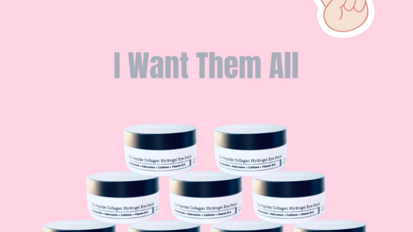 COSRX Pink Peptides Collagen Hydrogel Eye Patch 1